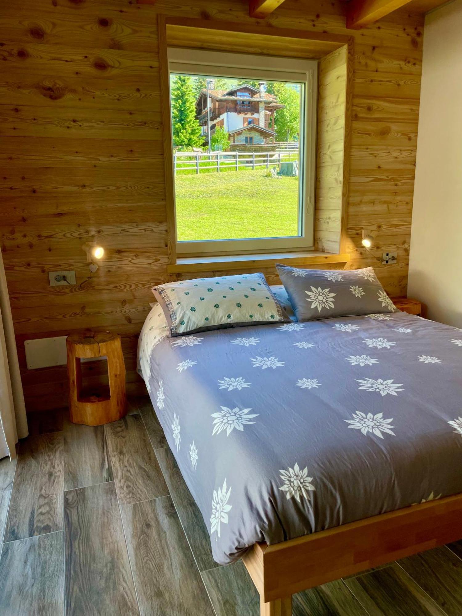 B&B Eco Chalet Merlet 샴폴루크 외부 사진