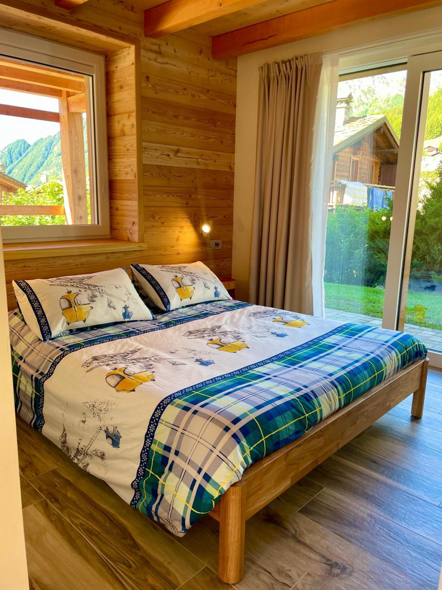 B&B Eco Chalet Merlet 샴폴루크 외부 사진