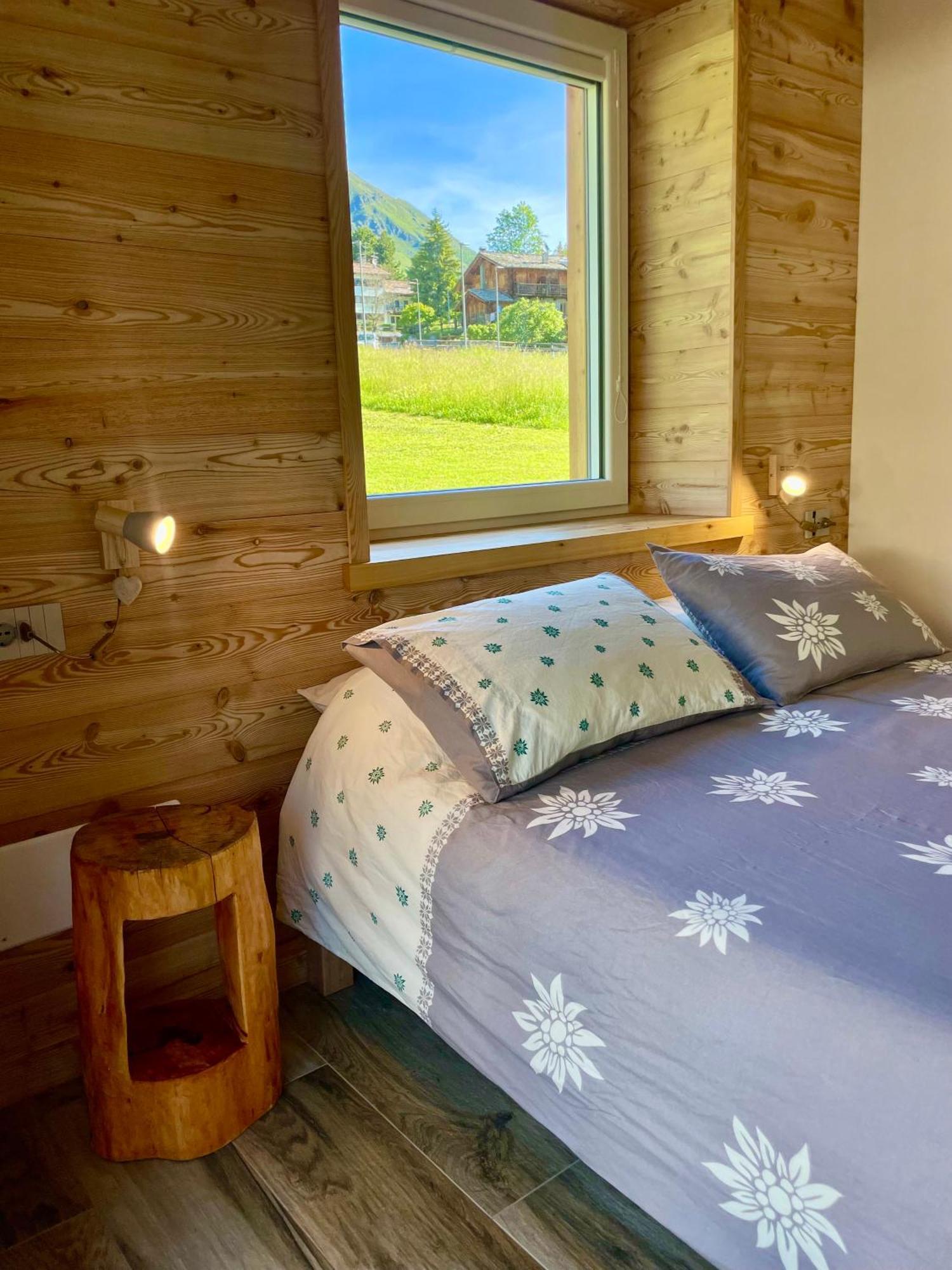 B&B Eco Chalet Merlet 샴폴루크 외부 사진